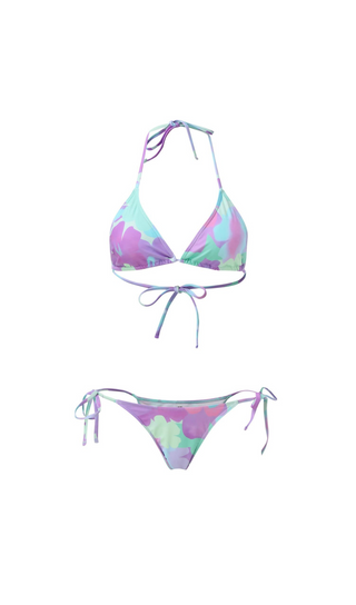 ENSEMBLE QUATRE PIÈCES BIKINI IMPRIMÉ LEAH